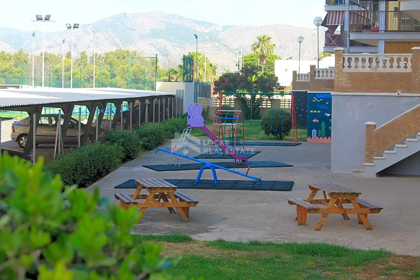 Jardín de Apartamento de alquiler en Benicasim / Benicàssim con Terraza, Piscina y Piscina comunitaria