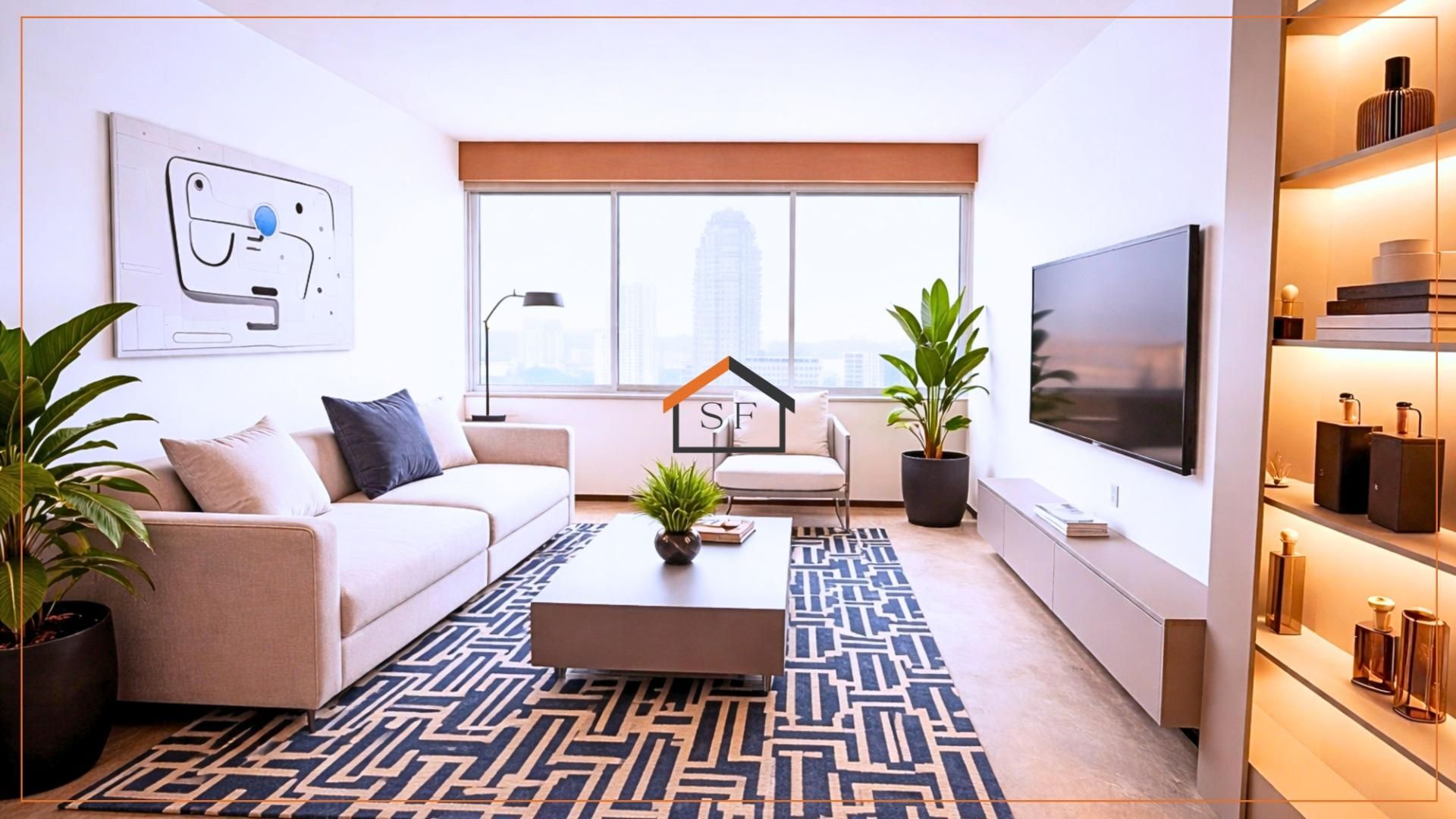 Living room of Flat for sale in  Madrid Capital  with Air Conditioner