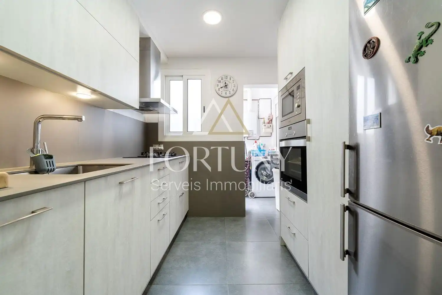 Kitchen of Flat for sale in Reus  with Air Conditioner and Balcony