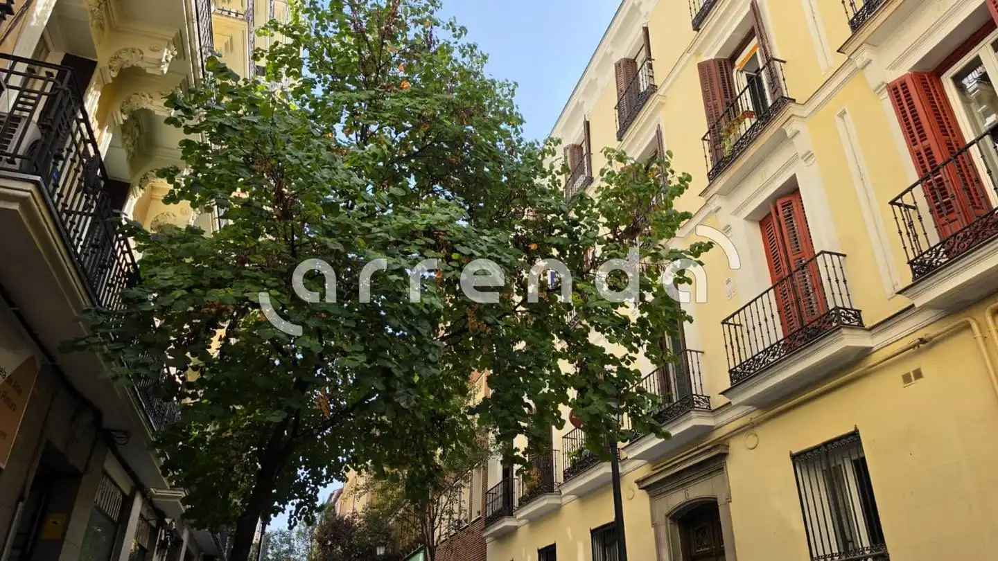 Vista exterior de Estudio de alquiler en Madrid