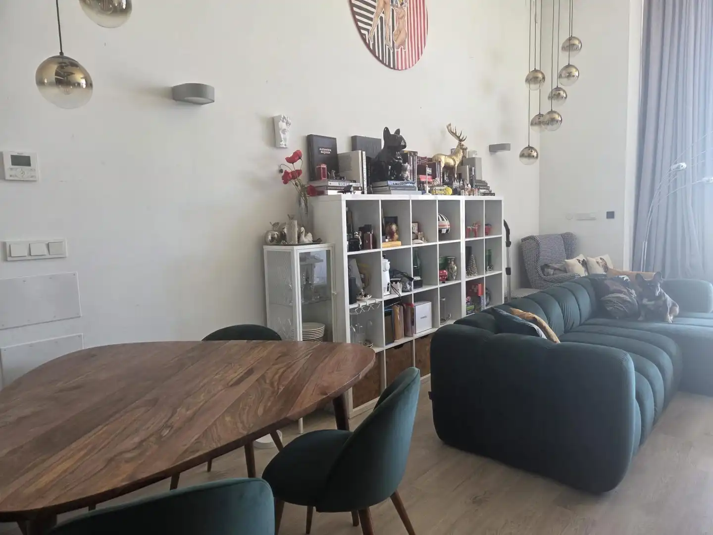 Esszimmer von Dachboden zum Verkauf in Valencia mit Klimaanlage, Terrasse und Möbliert