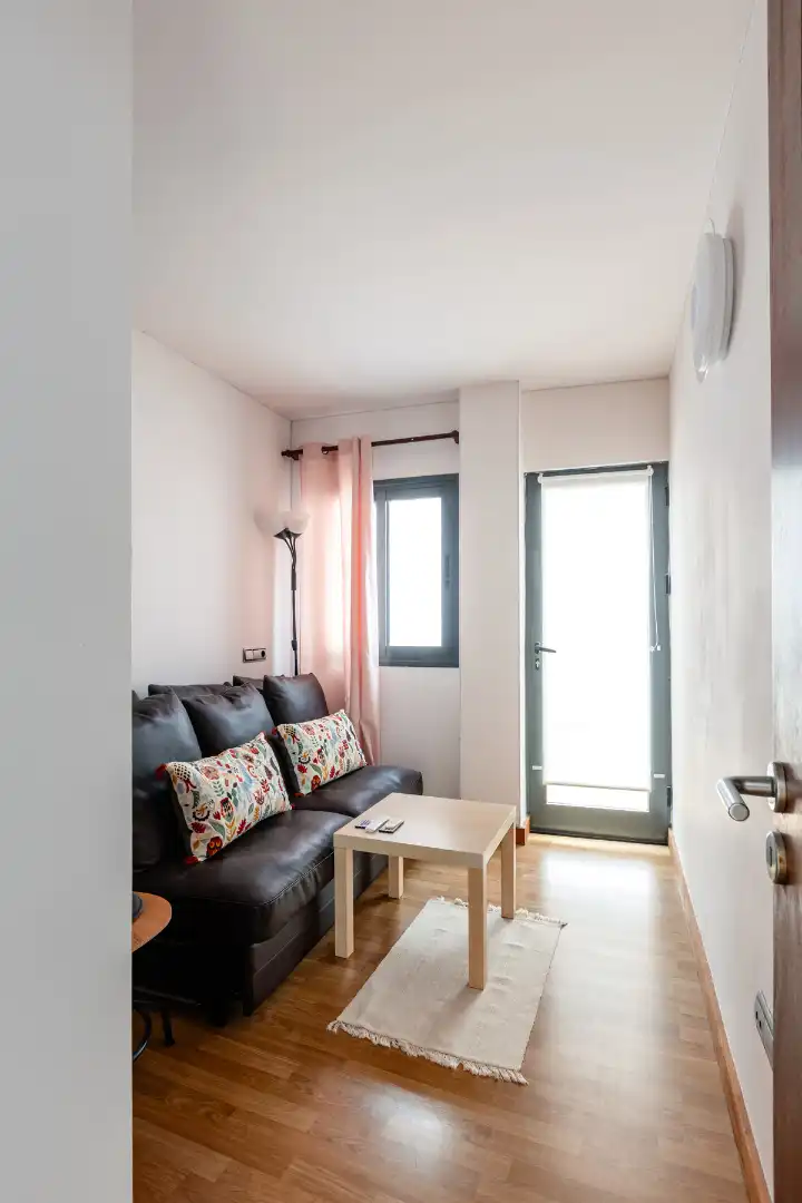 Sala d'estar de Casa adosada en venda en Tacoronte amb Jardí privat, Terrassa i Moblat