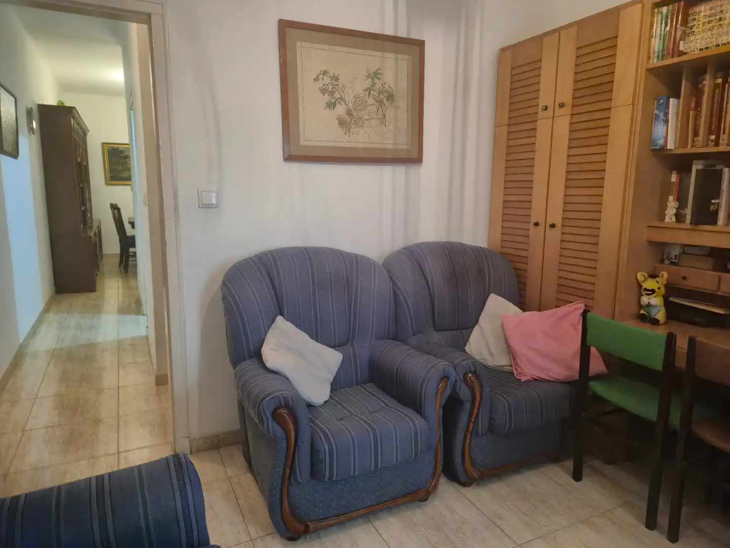 Wohnzimmer von Erdgeschoss zum Verkauf in Mataró mit Terrasse und Möbliert