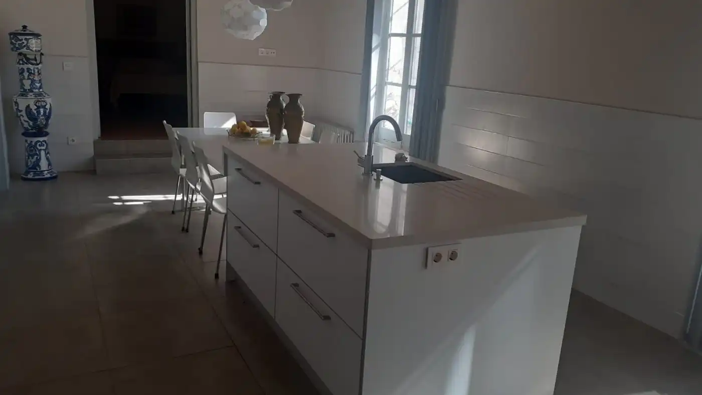 Cuina de Casa o xalet en venda en Elche / Elx amb Aire condicionat, Jardí privat i Terrassa