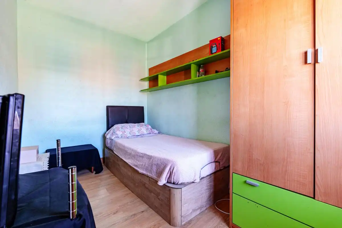 Bedroom of Flat for sale in Madrid  with Heating, Terrace and Balcony