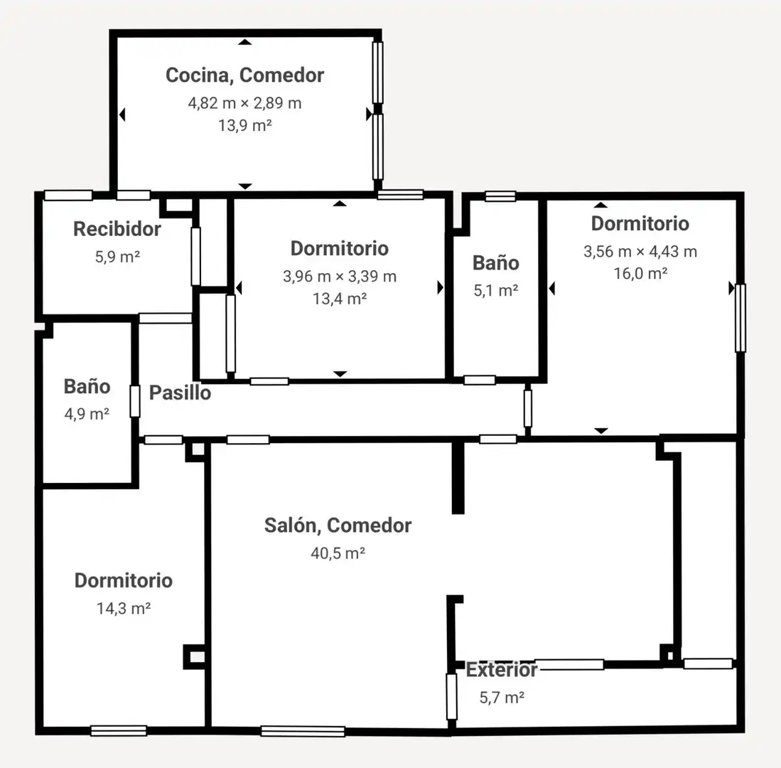 Flat with terrace for sale in Beiro, imagen 35