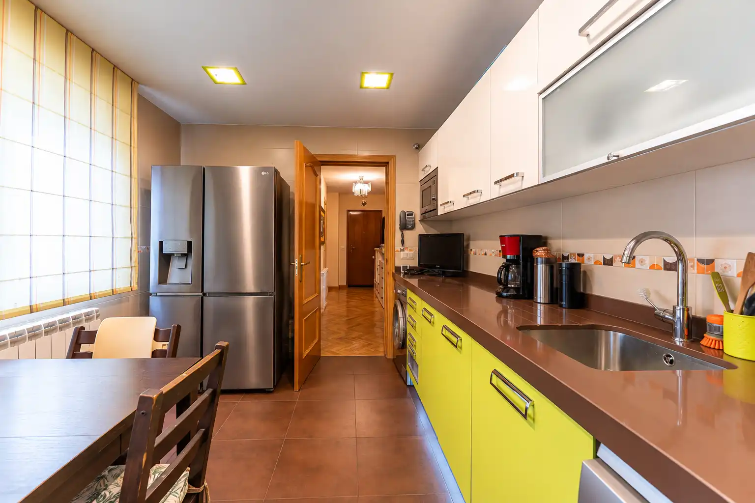 Küche von Maisonette zum Verkauf in Torrelodones mit Klimaanlage, Heizung und Parkett