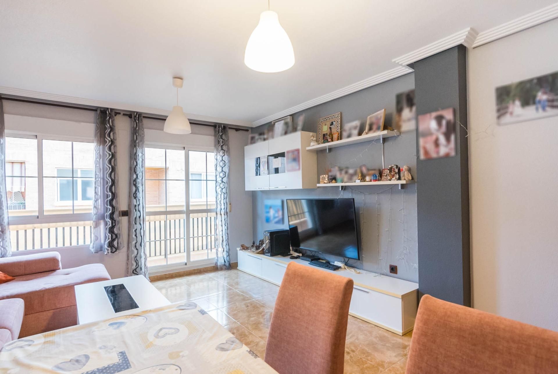 Sala d'estar de Àtic en venda en Beniel amb Calefacció, Terrassa i Balcó