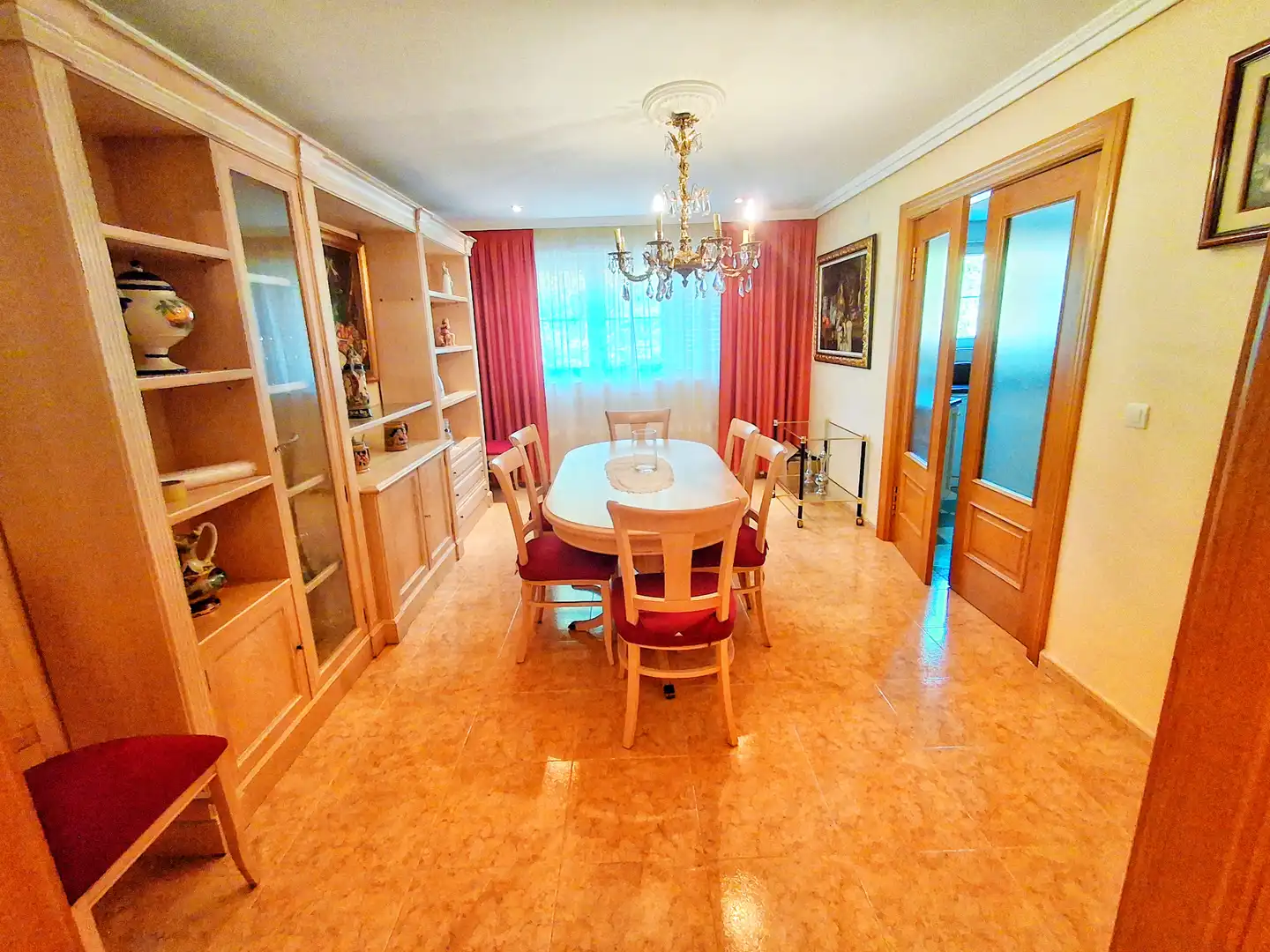 Dining room of Houses for sale in Vadocondes  with Heating, Private garden and Parquet flooring