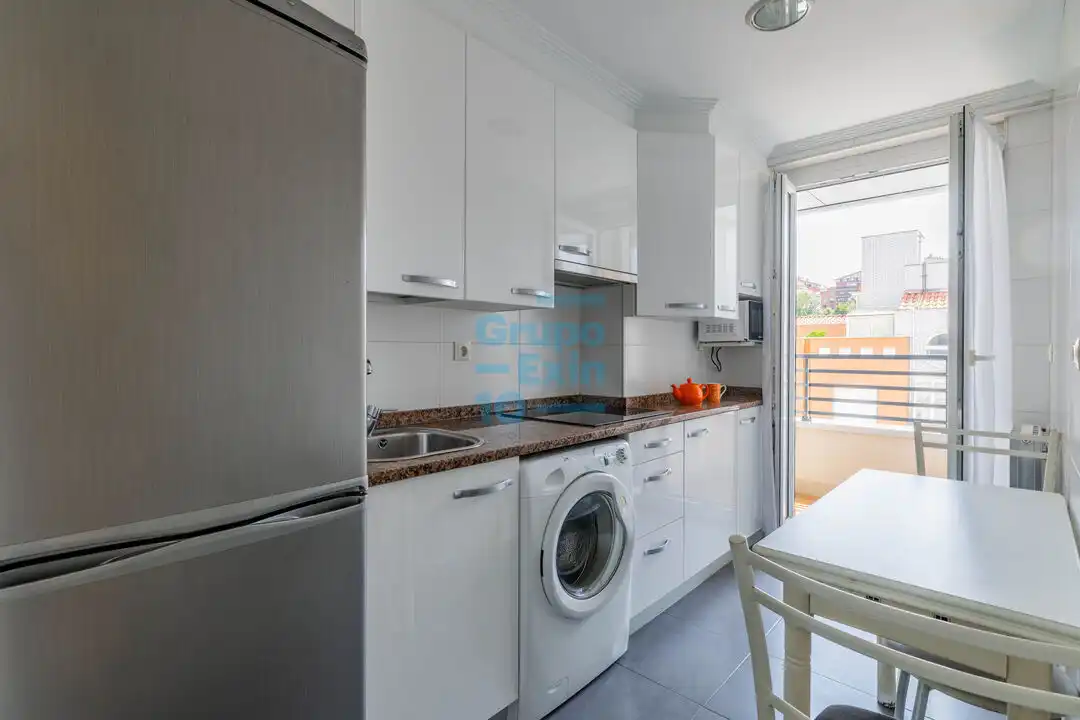 Cocina de Apartamento en venta en Donostia - San Sebastián  con Calefacción, Terraza y Balcón