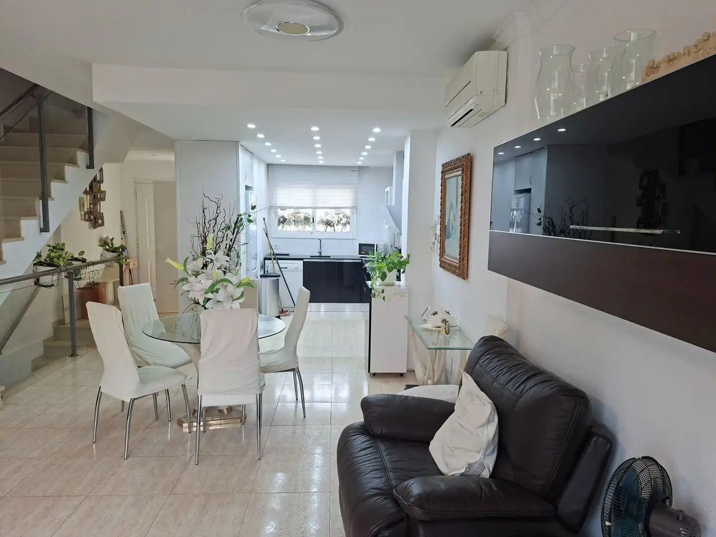 Dining room of Detached homes for sale in Calafell  with Air Conditioner, Private garden and Terrace