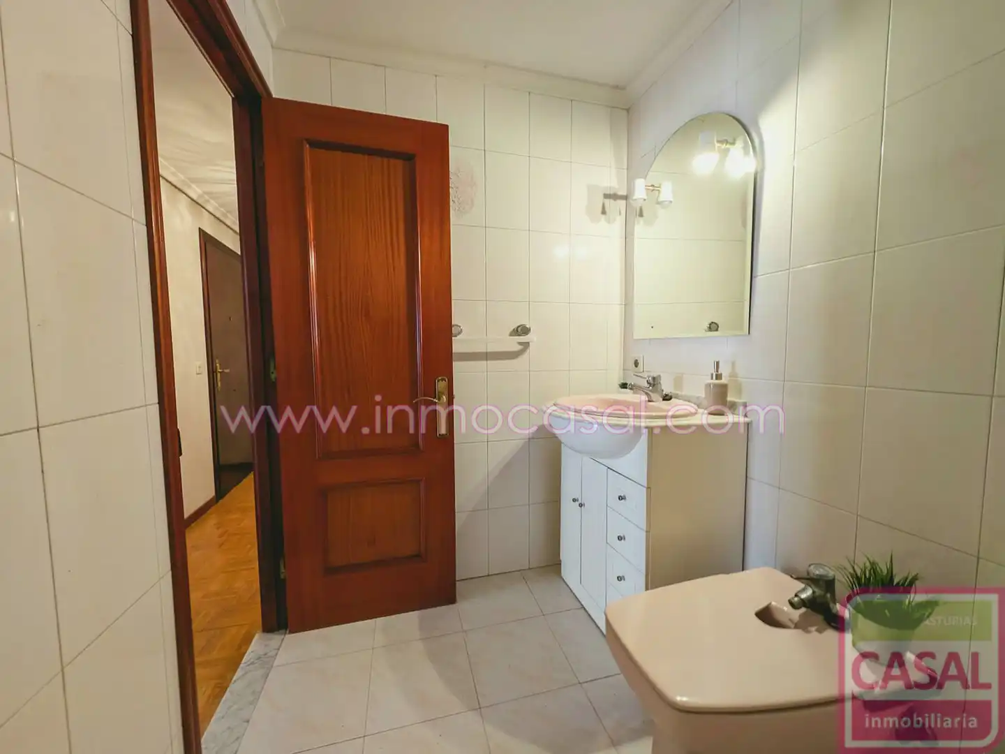 Bathroom of Flat for sale in Mieres (Asturias)  with Heating, Terrace and Furnished