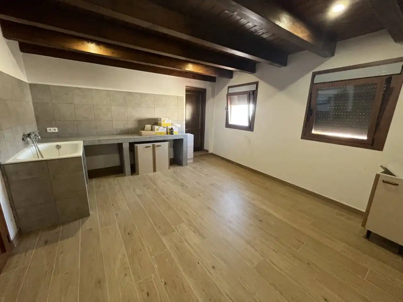 Cocina de Casa o chalet en venta en Valdealgorfa con Aire acondicionado, Calefacción y Amueblado