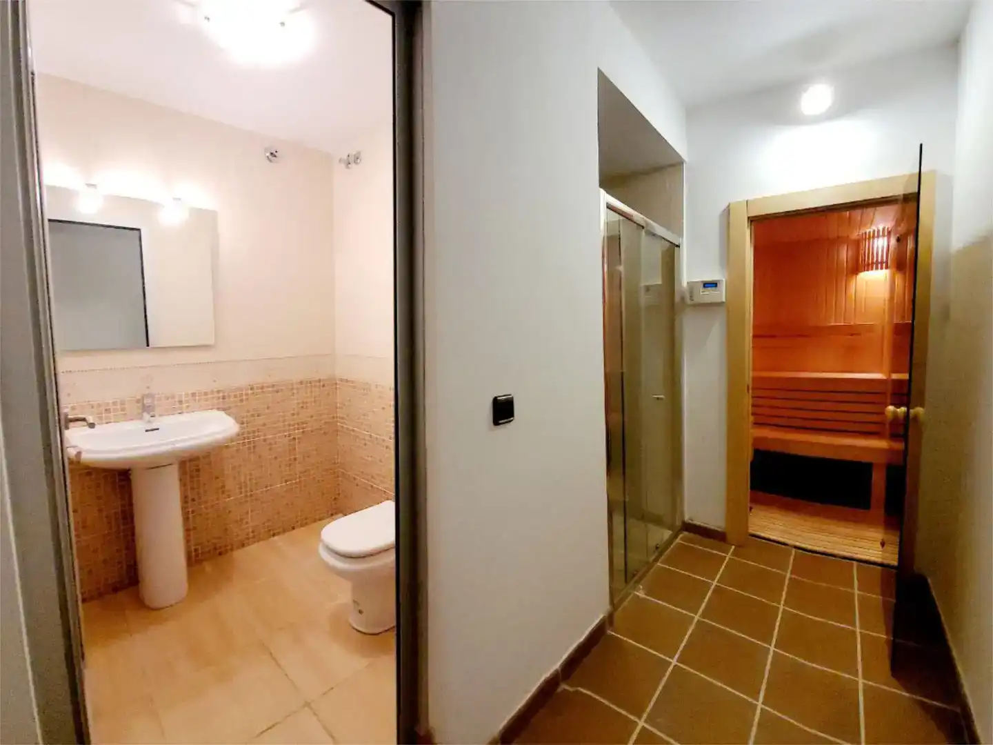 Baño de Casa o chalet en venta en Lloret de Mar con Aire acondicionado, Piscina y Balcón