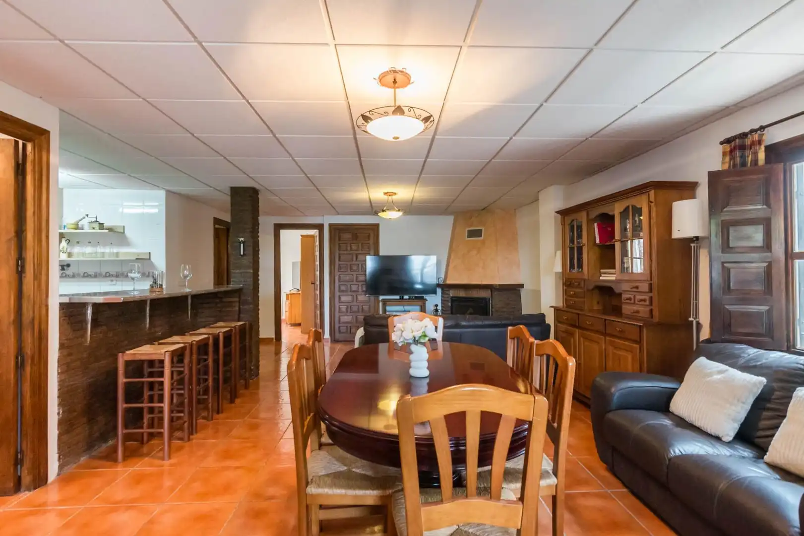 Comedor de Finca rústica en venta en Fortuna con Calefacción, Jardín privado y Terraza