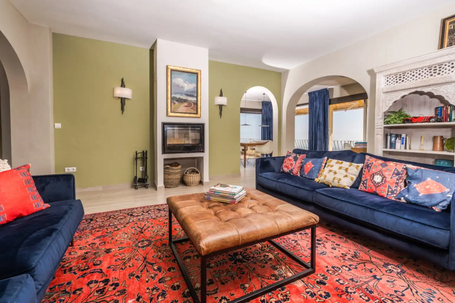 Living room of Houses for sale in Dénia  with Air Conditioner, Heating and Private garden