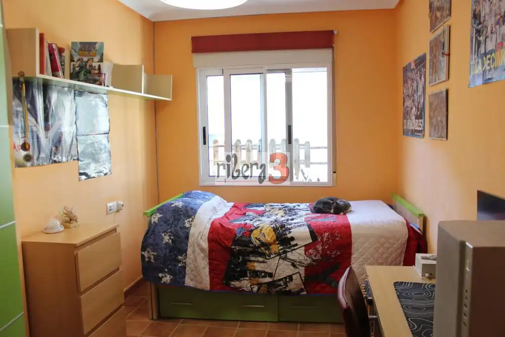 Schlafzimmer von Einfamilien-Reihenhaus zum Verkauf in San Javier mit Klimaanlage, Terrasse und Balkon