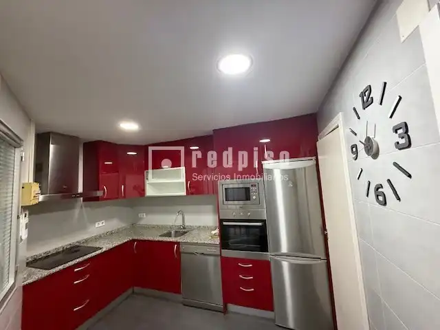 Cocina de Piso de alquiler en Madrid con Aire acondicionado, Calefacción y Parquet