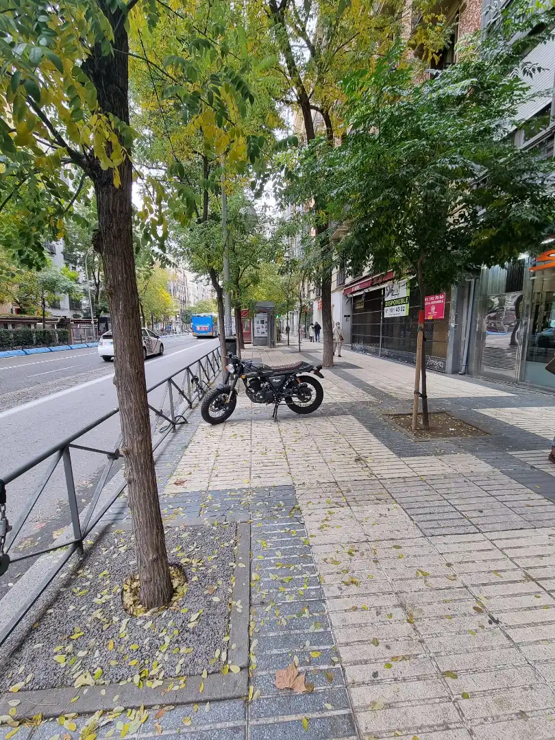 Exterior view of Flat for rent in Madrid  with Air Conditioner, Heating and Parquet flooring