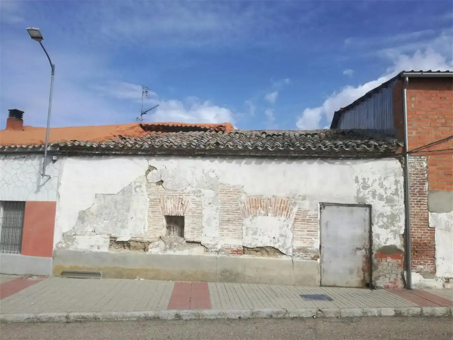 Vista exterior de Planta baja en venta en La Zarza (Valladolid), Valladolid