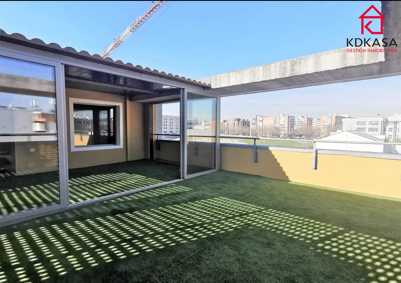 Terrace of Flat for rent in Madrid  with Air Conditioner, Heating and Terrace