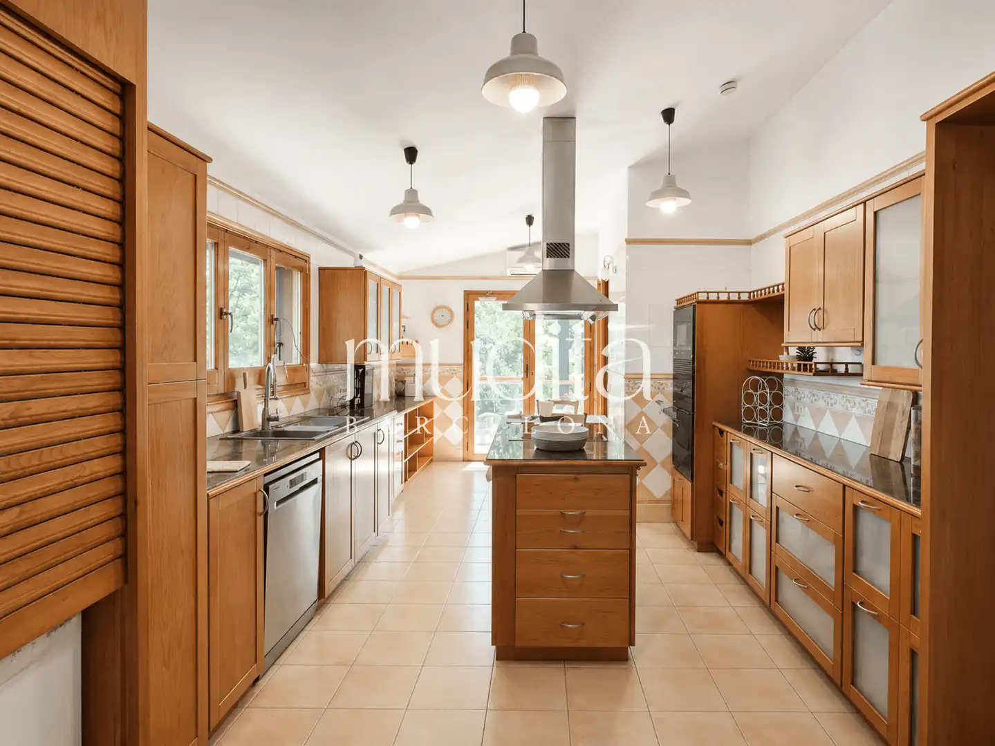 Cocina de Casa o chalet en venta en Sant Celoni con Calefacción, Jardín privado y Terraza