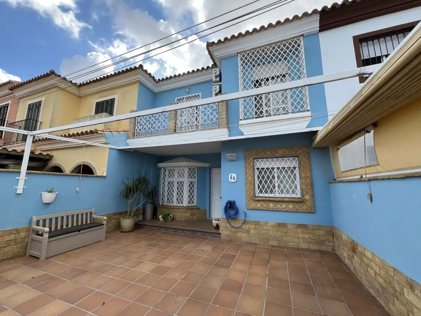 Exterior view of Houses for sale in Sanlúcar de Barrameda  with Air Conditioner, Heating and Terrace