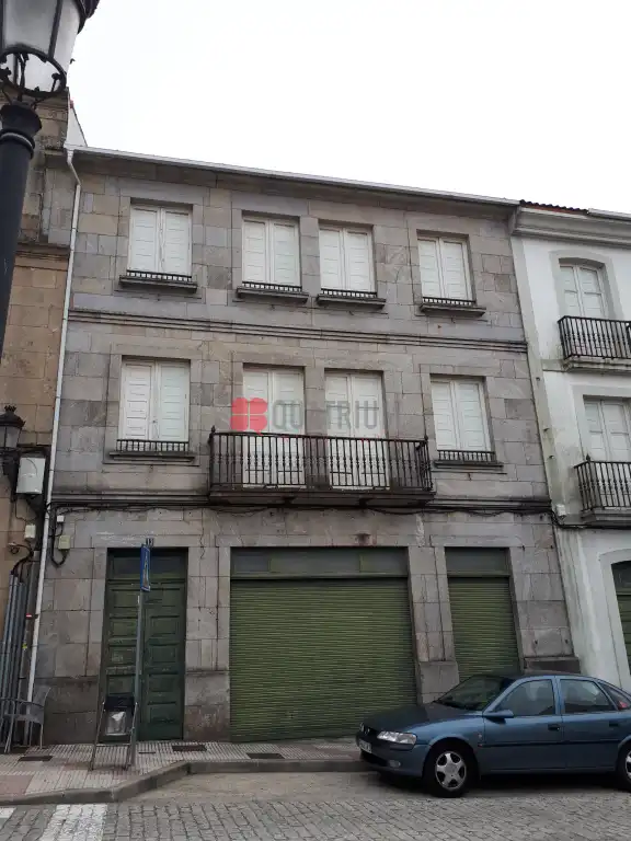 Vista exterior de Casa adosada en venta en Negreira con Terraza
