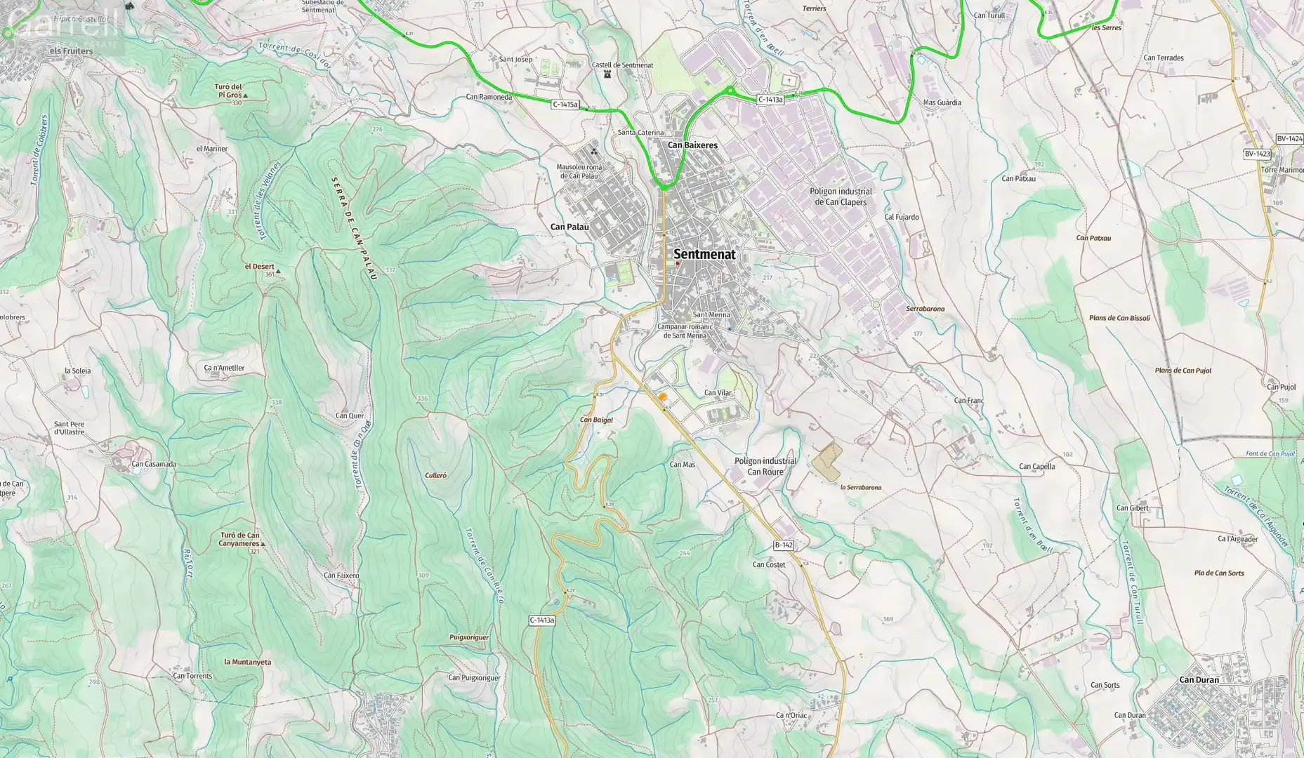Grundstücke und Bauplätze zum Verkauf in Polígon S.U.P.Can Vilar, imagen 8