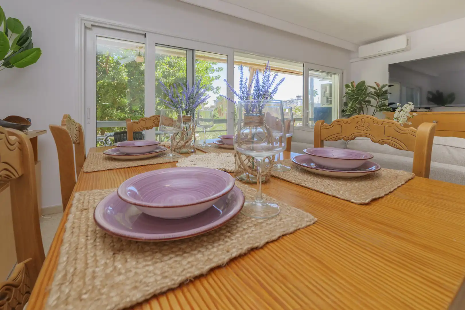 Comedor de Apartamento en venta en Torremolinos con Aire acondicionado, Terraza y Amueblado