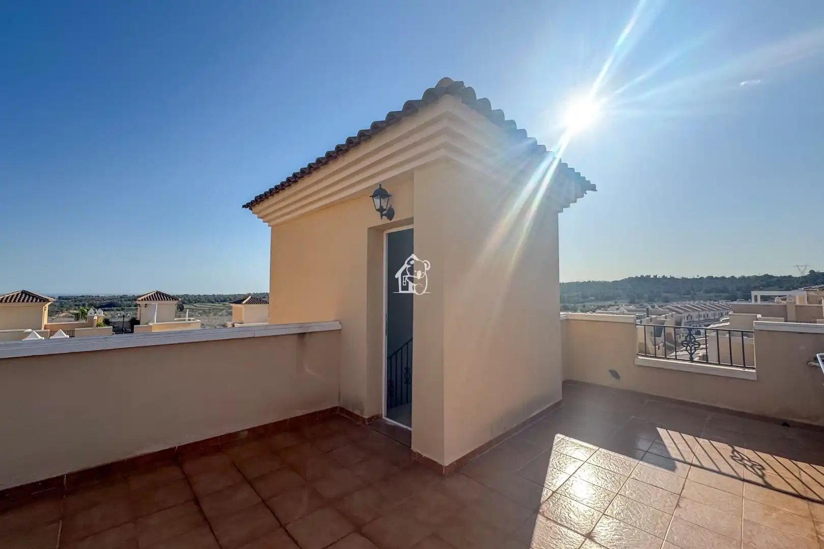 Terrassa de Casa o xalet de lloguer en San Miguel de Salinas amb Aire condicionat, Piscina i Moblat