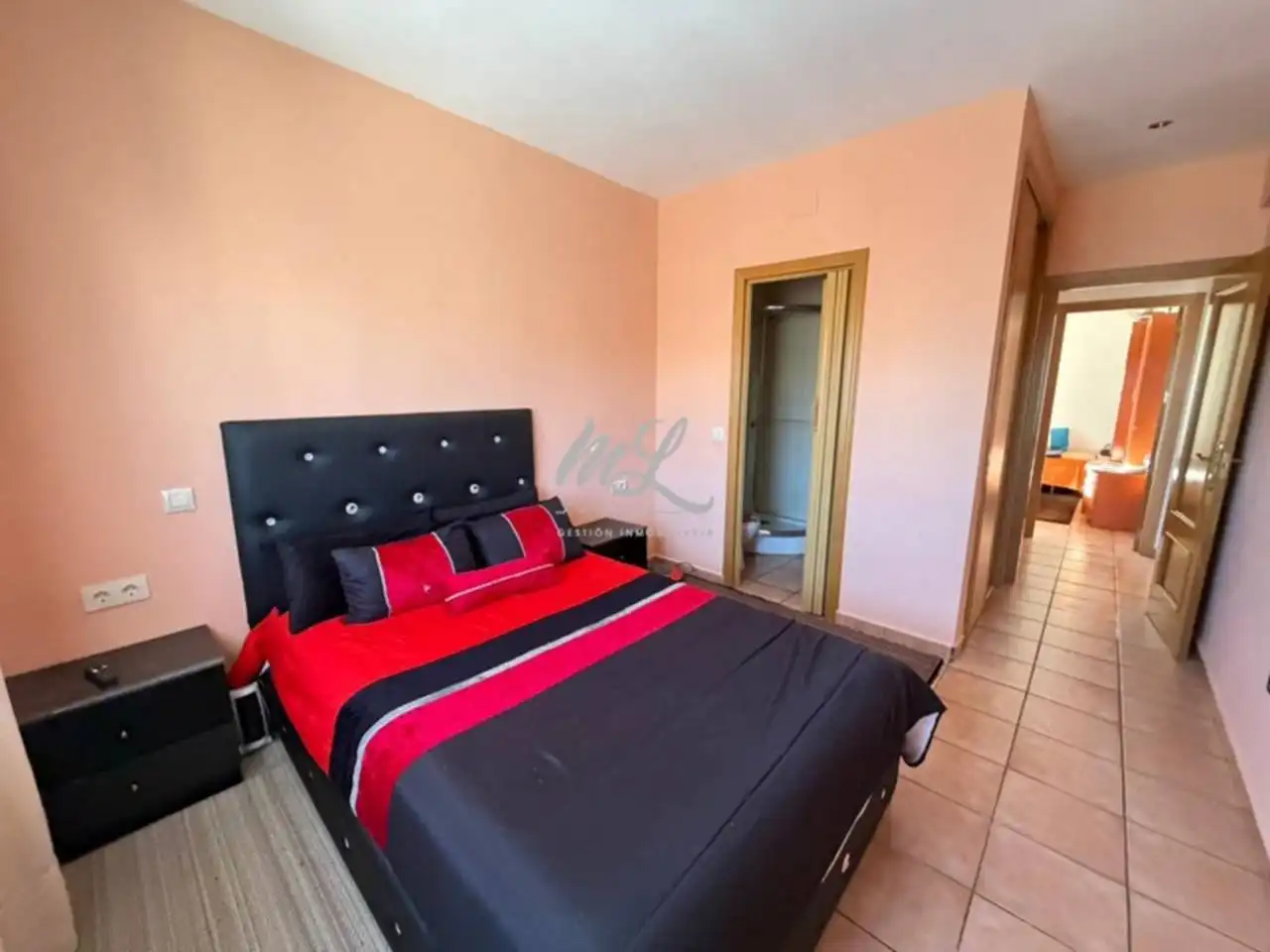 Schlafzimmer von Wohnung zum Verkauf in Navahermosa mit Heizung und Balkon