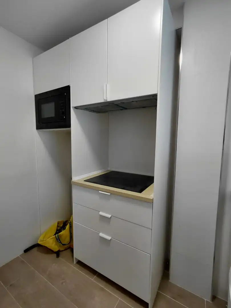 Cocina de Apartamento en venta en Benalmádena con Aire acondicionado, Terraza y Piscina comunitaria
