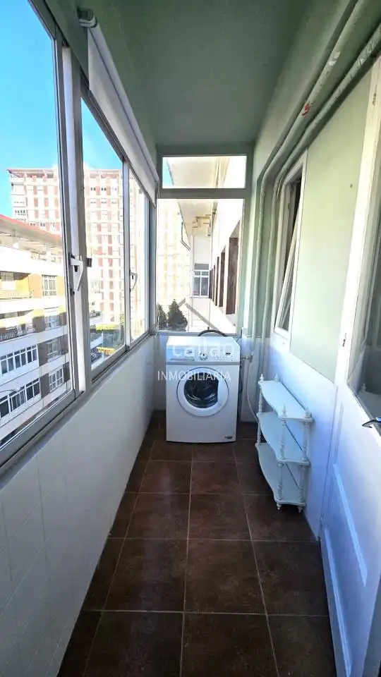 Balcony of Flat for rent in Fene  with Furnished