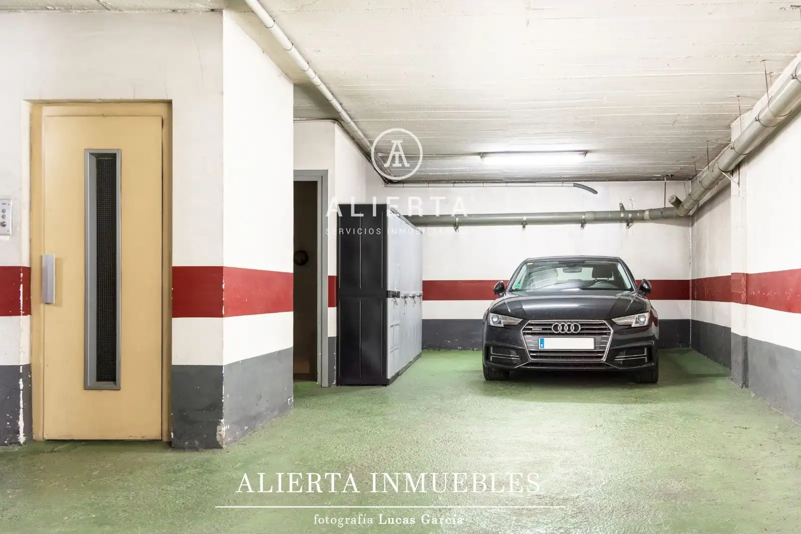Parking of Flat for sale in Zaragoza  with Air Conditioner, Heating and Terrace