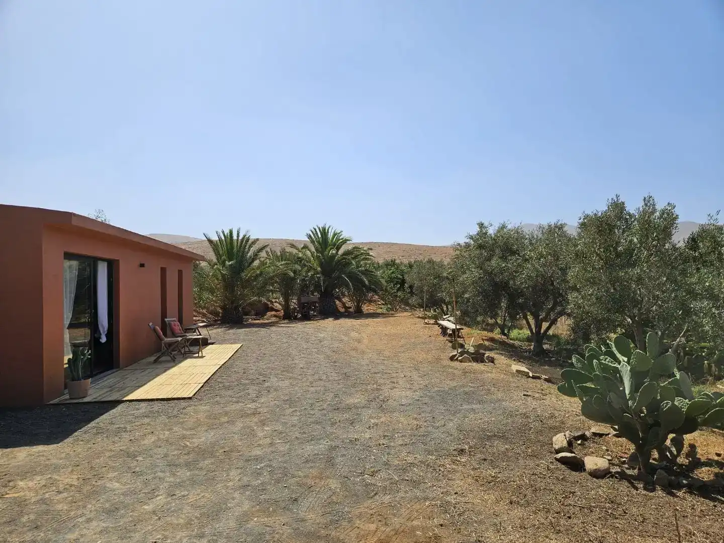 Garten von Country house zur Miete in Pájara mit Klimaanlage, Abstellraum und Möbliert