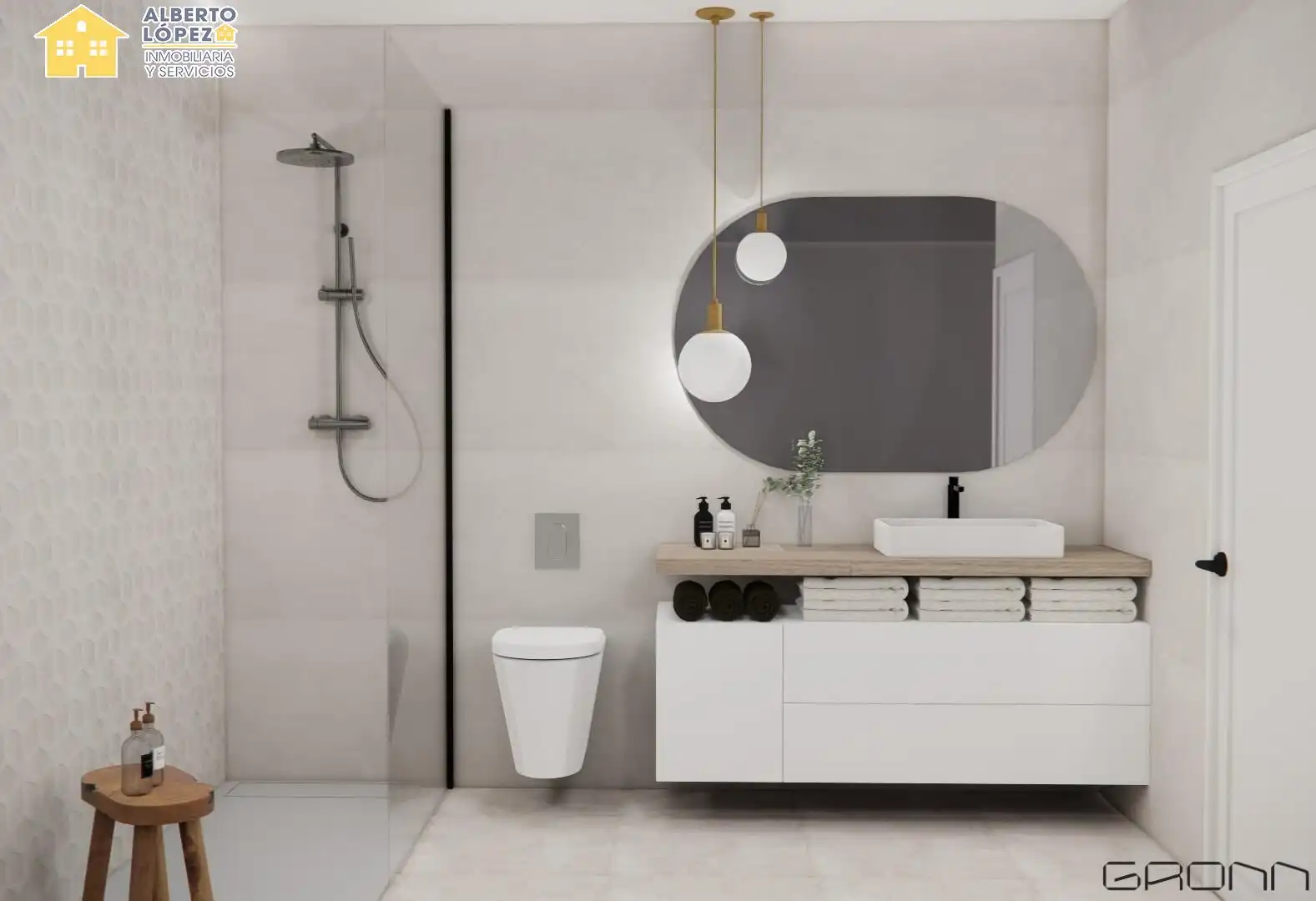 Baño de Ático en venta en Elche / Elx con Terraza y Balcón