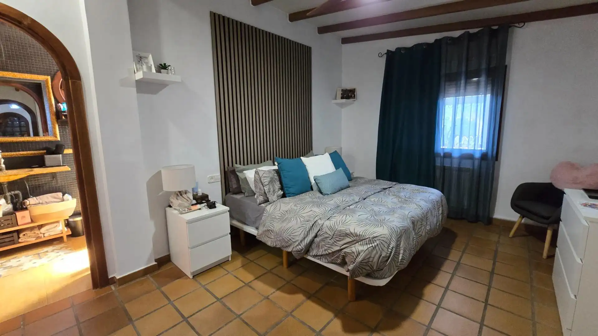 Bedroom of Houses for sale in Elche / Elx  with Air Conditioner, Private garden and Terrace