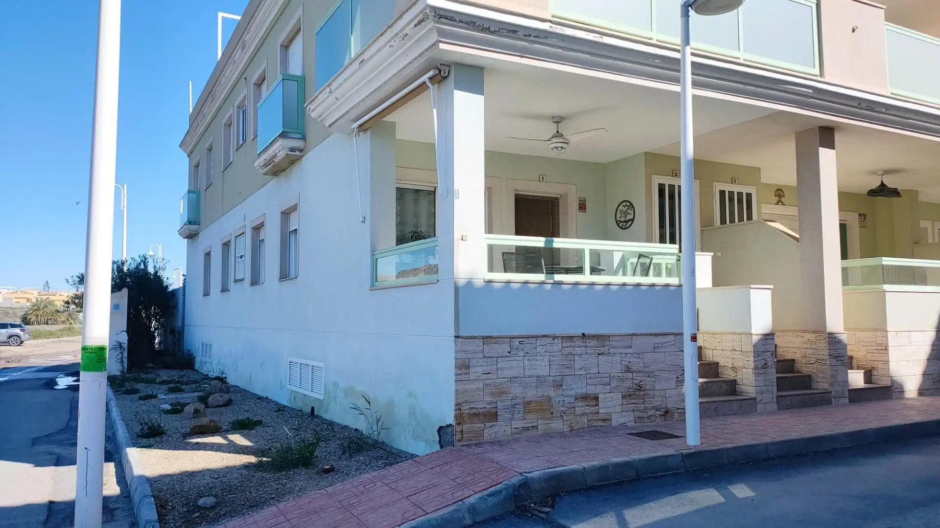 Vista exterior de Planta baja en venta en Cuevas del Almanzora