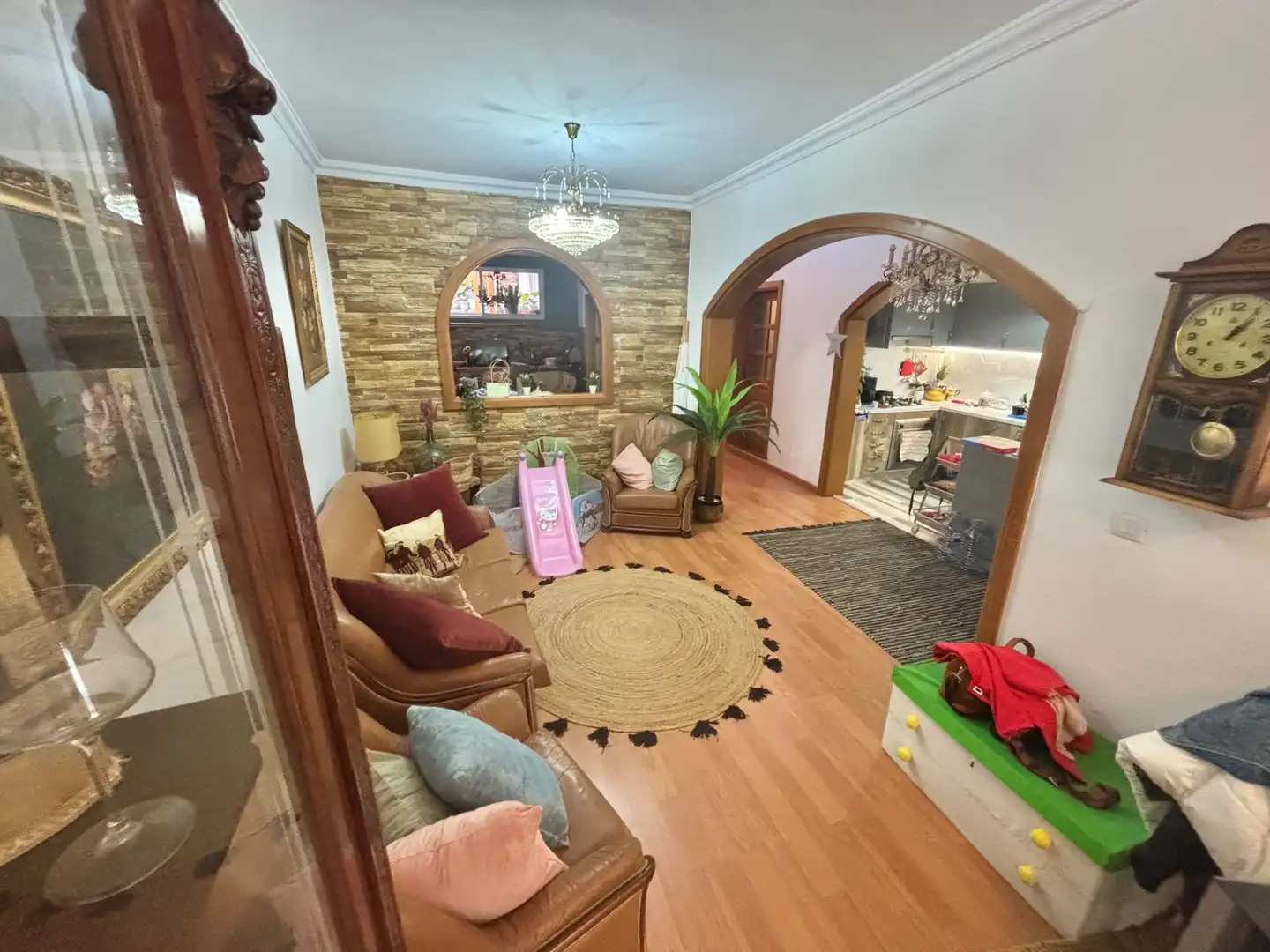 Sala de estar de Casa o chalet en venta en Candelaria con Terraza, Trastero y Balcón