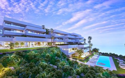 Vista exterior de Apartament en venda en Ojén amb Piscina comunitària