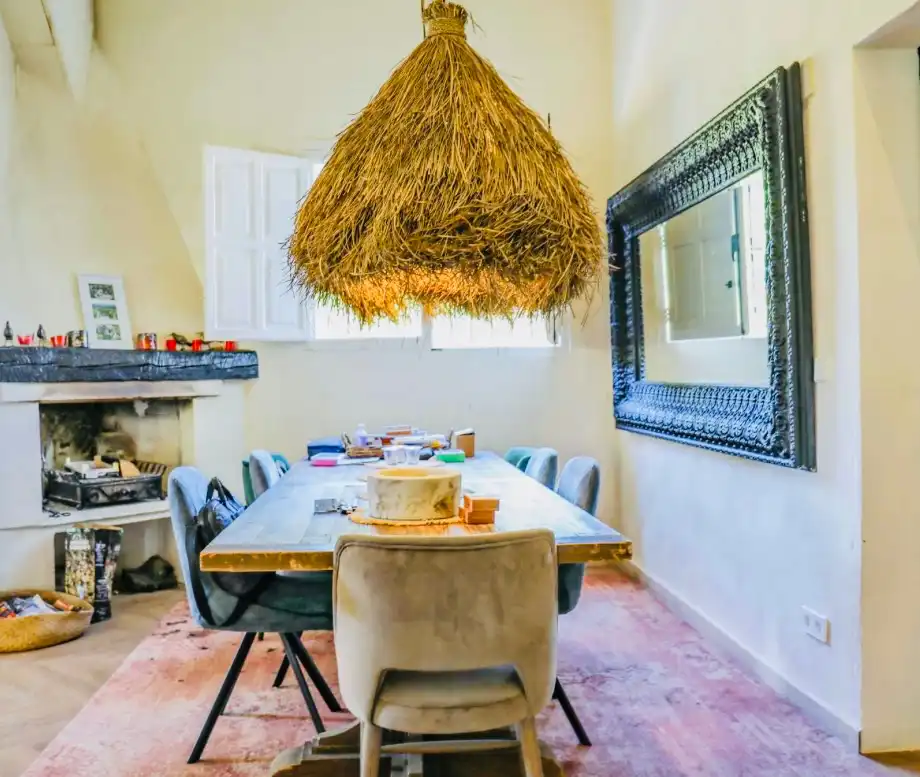 Dining room of Houses for sale in Dénia  with Air Conditioner, Heating and Private garden