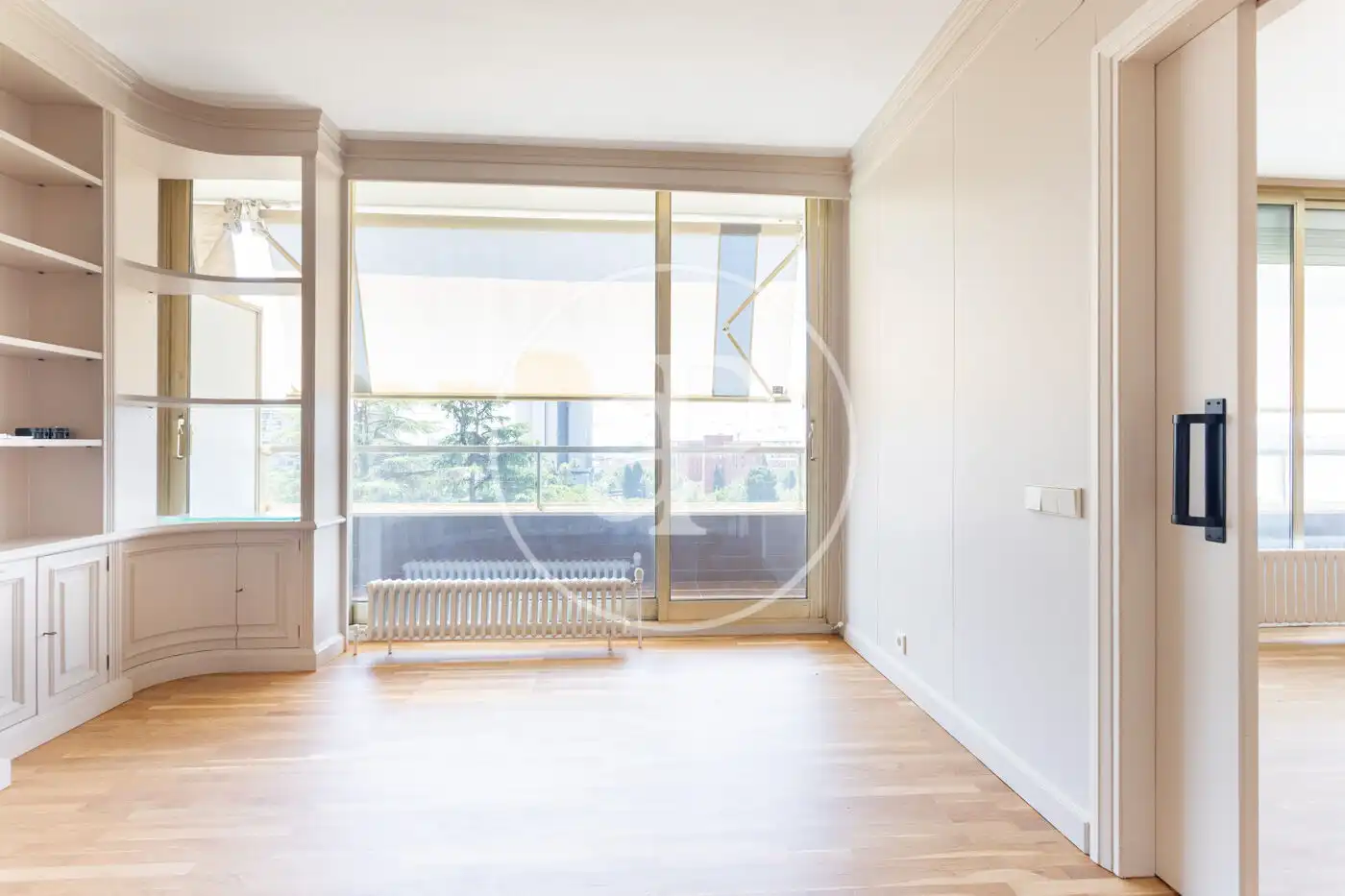 Bedroom of Flat for rent in Barcelona  with Air Conditioner, Heating and Private garden