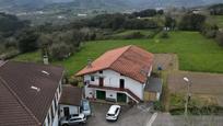 Exterior view of Single-family semi-detached for sale in Galdames  with Private garden
