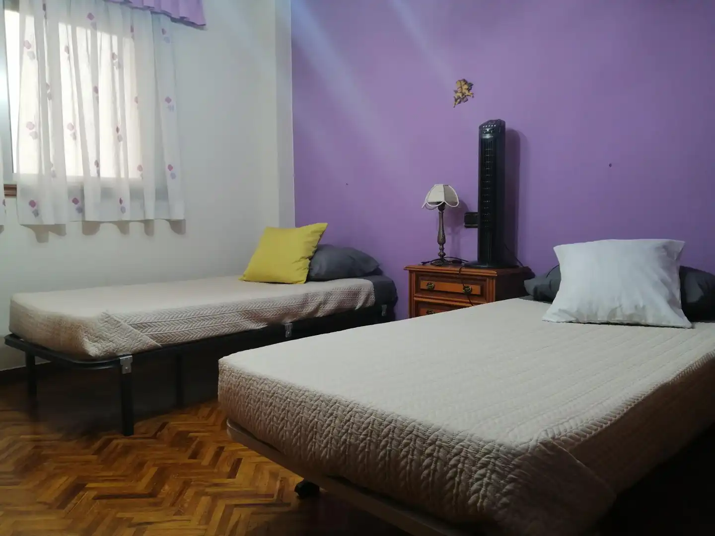 Bedroom of Flat for sale in Ourense Capital   with Parquet flooring, Terrace and Storage room