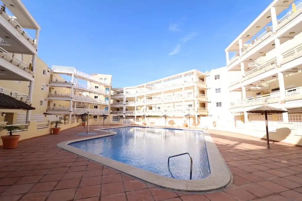 Swimming pool of Apartments for rent in Orihuela  with Air Conditioner, Terrace and Furnished