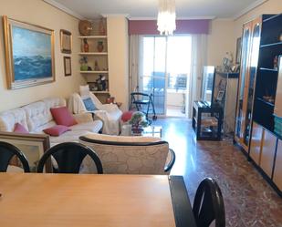 Living room of Flat to rent in  Almería Capital  with Air Conditioner, Terrace and Furnished