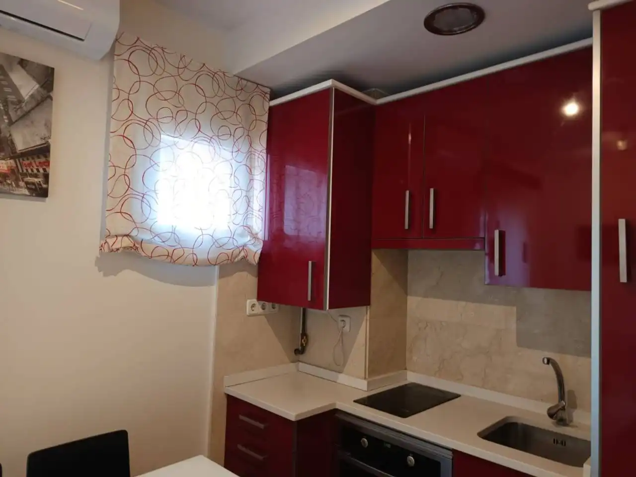 Cocina de Apartamento de alquiler en Toledo con Aire acondicionado, Calefacción y Trastero
