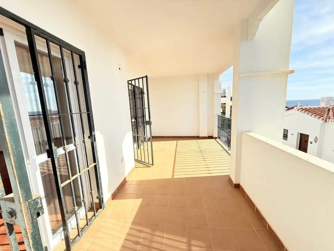 Terrasse von Maisonette zum Verkauf in Torrox mit Gemeinschaftspool