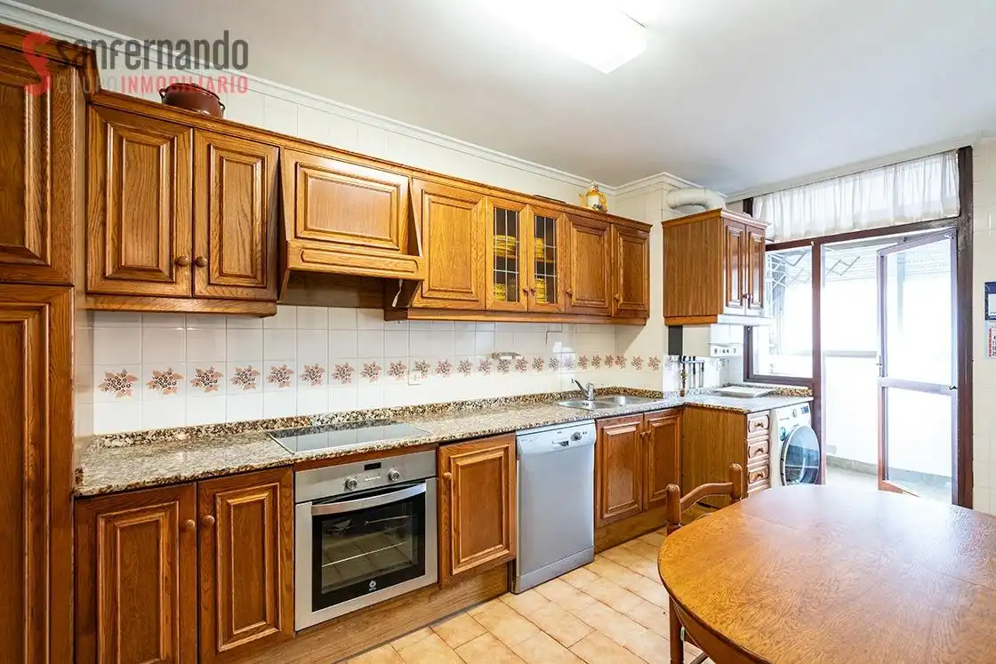 Kitchen of Flat for sale in Santander  with Heating, Terrace and Storage room